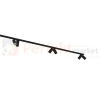 Lampa sufitowa na listwie szynie MONO czarno złota VIII 2x200cm 7701 2 Nowodvorski.webp