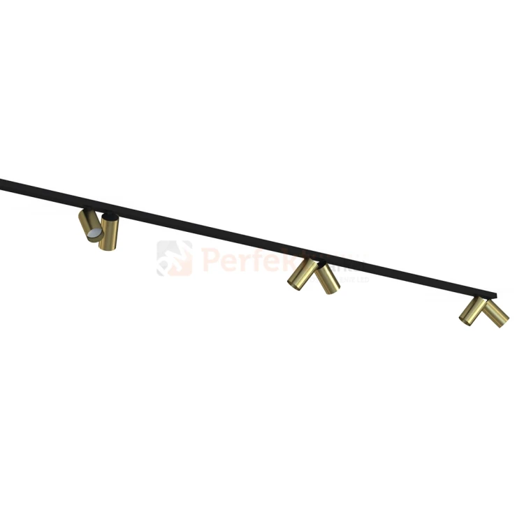 Lampa sufitowa na listwie szynie MONO mosiądz VIII 2x200cm 7756 2 Nowodvorski.webp