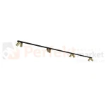 Lampa sufitowa na listwie szynie MONO mosiądz VIII 2x200cm 7756 Nowodvorski.webp