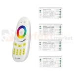 zestaw sterownia RGB miboxer 4 strefowy pilot i 4 odbiorniki perfektmarket.webp