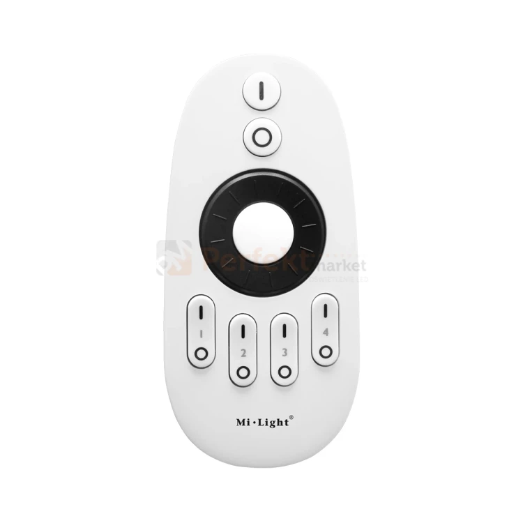 miboxer fut006 pilot do taśm led, 4 strefowy biały bezprzewodowy perfektmarket olsztyn.webp