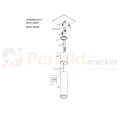 lampa wisząca z regulacją wysokości 11W hangit multiway M CCT montaż perfektmarket.webp