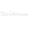 Lampa ścienna kinkiet SPIN LED L 4000K 10622 120 cm czarny wymiary perfektmarket.webp