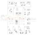 Lampa sufitowa spot regulowany MONO II montaż perfektmarket.webp