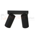 Lampa sufitowa spot regulowany MONO II czarno złota 7766 3 perfektmarket.webp