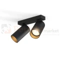 Lampa sufitowa spot regulowany MONO II czarno złota 7766 5 perfektmarket.webp