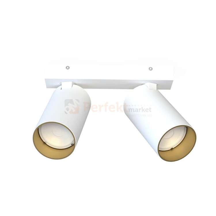 Lampa sufitowa spot regulowany MONO II biało złota 7744 1 perfektmarket.webp