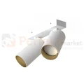 Lampa sufitowa spot regulowany MONO II biało złota 7744 3 perfektmarket.webp