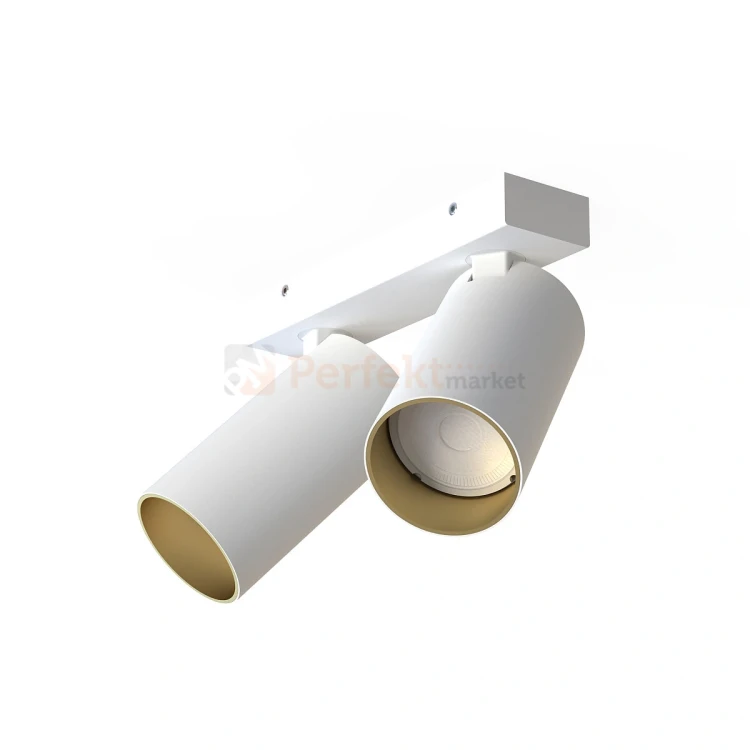 Lampa sufitowa spot regulowany MONO II biało złota 7744 3 perfektmarket.webp
