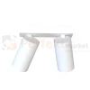 Lampa sufitowa spot regulowany MONO II biało złota 7744 4 perfektmarket.webp