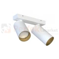 Lampa sufitowa spot regulowany MONO II biało złota 7744 perfektmarket.webp