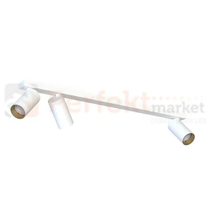 Lampa sufitowa spot regulowany MONO III biało złoty 7775