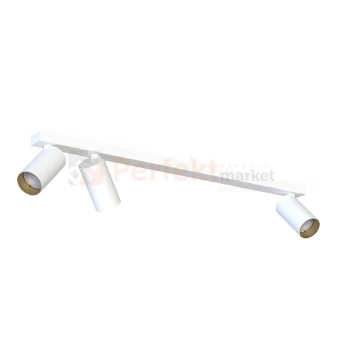 Lampa sufitowa spot regulowany listwa MONO III biało złota 7775 perfektmarket.webp