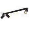 Lampa sufitowa spot regulowany listwa MONO III czarno złota 7767 3 perfektmarket.webp