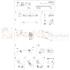 Lampa sufitowa spot regulowany MONO III montaż perfektmarket.webp