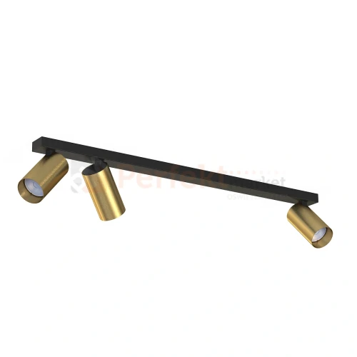 Lampa sufitowa spot regulowany listwa MONO III mosiądz 7783 perfektmarket.webp