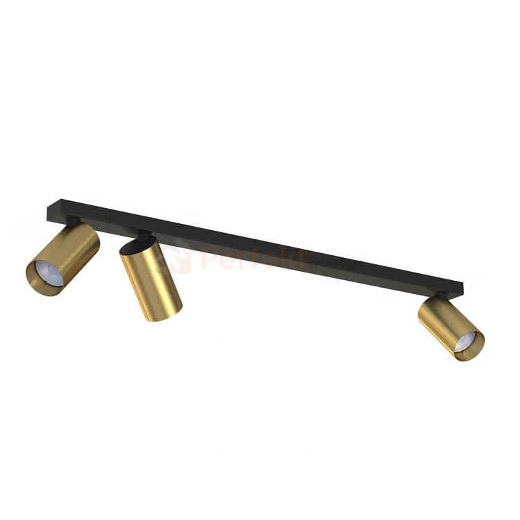 Lampa sufitowa spot regulowany listwa MONO III mosiądz 7783 perfektmarket.webp