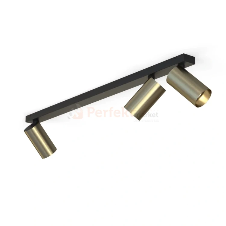 Lampa sufitowa spot regulowany listwa MONO III mosiądz 7783 1 perfektmarket.webp