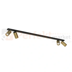 Lampa sufitowa spot regulowany MONO IV mosiądz 7784