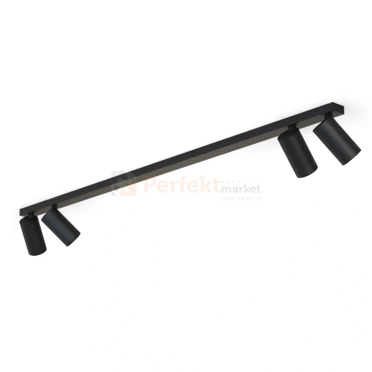 Lampa sufitowa spot regulowany listwa MONO IV czarna 7843 1 perfektmarket.webp