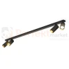 Lampa sufitowa spot regulowany listwa MONO IV czarno-złota 7768 3 perfektmarket.webp