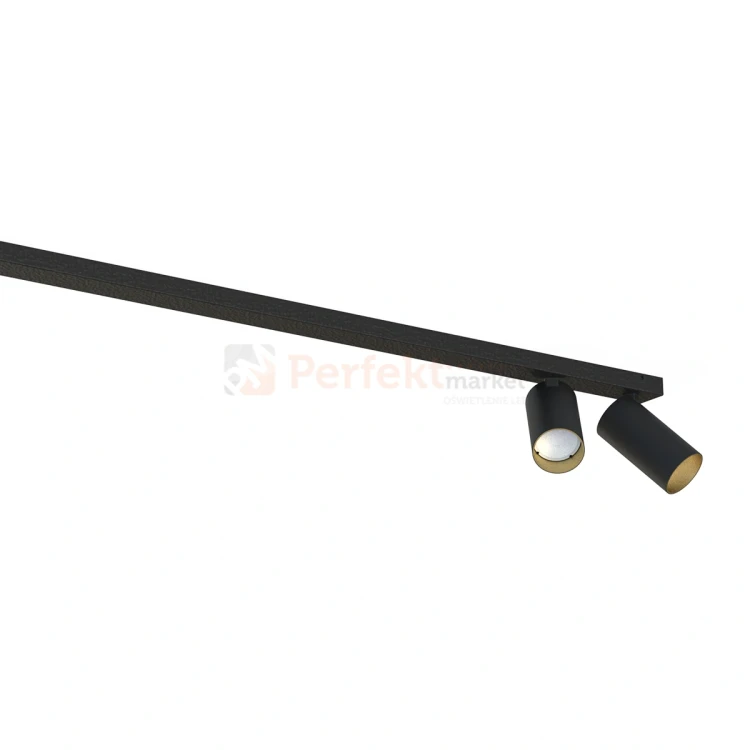 Lampa sufitowa spot regulowany listwa MONO IV czarno-złota 7768 5 perfektmarket.webp