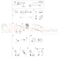 Lampa sufitowa spot regulowany listwa MONO IV montaż perfektmarket.webp