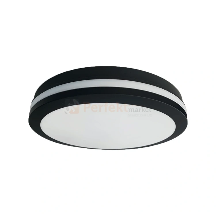 Plafon LED IP54  Marlon 12W 4000K Czarny IP54 perfektmarket.webp