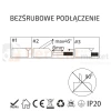 zasilacz instlacyjny 48V DC 200W 4,16A IP20 szybkozłącza podłączenie perfektmarket.webp