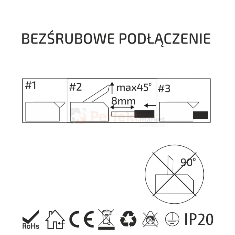 zasilacz instlacyjny 48V DC 60W 1,25A IP20 szybkozłącza podłączenie perfektmarket.webp