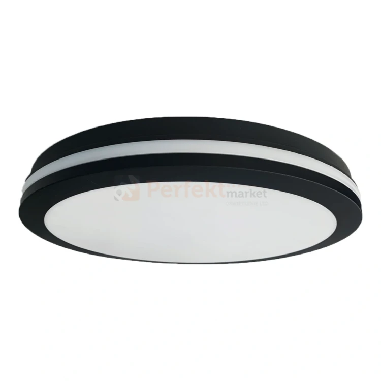 Plafon LED IP54 Marlon 48W 4000K Czarny IP54  perfektmarket.webp
