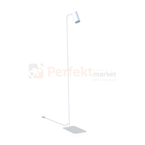 lampa podłogowa stojąca biała MONO 7704 regulowana perfektmarket.webp