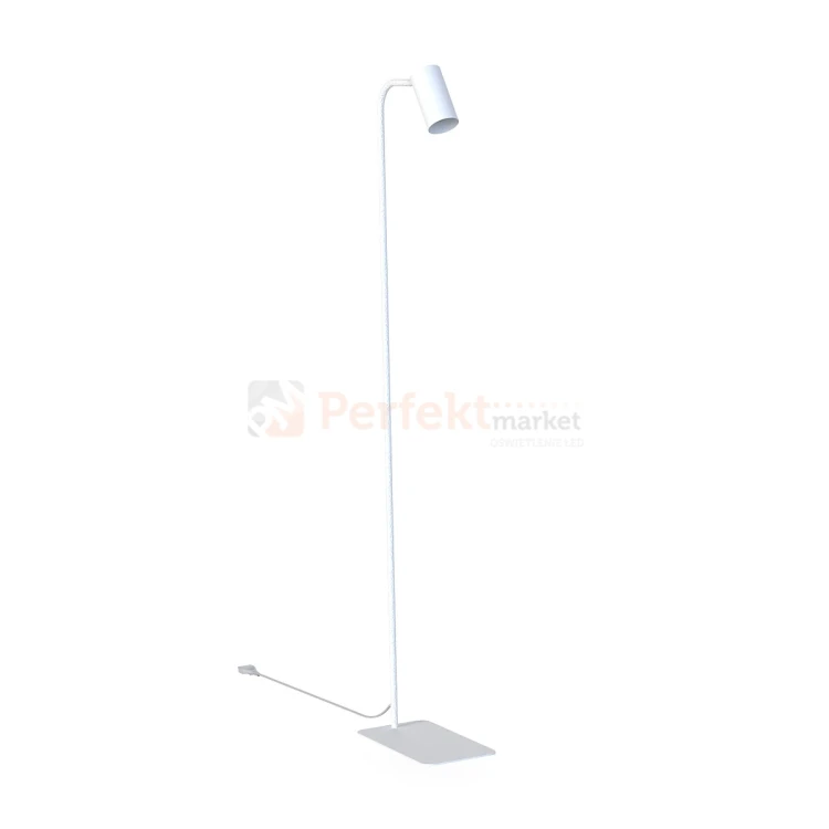 lampa podłogowa stojąca biała MONO 7704 regulowana perfektmarket.webp
