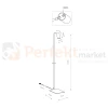lampa podłogowa stojąca biała MONO 7714 wymiary perfektmarket.webp