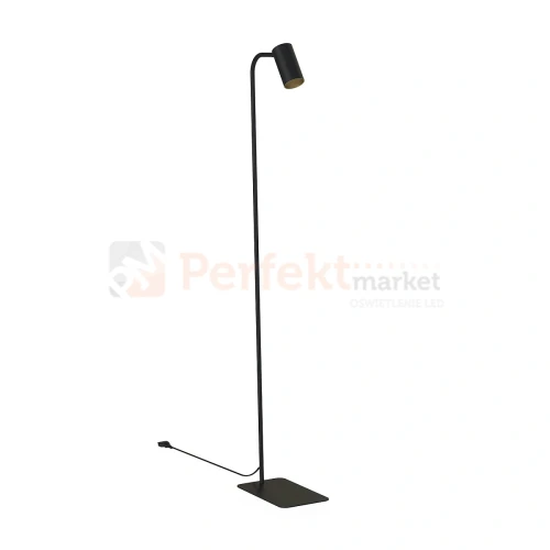 lampa podłogowa stojąca czarno złota MONO 7717 regulowana perfektmarket.webp
