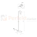 lampa podłogowa stojąca biała MONO 7714 wymiary perfektmarket.webp