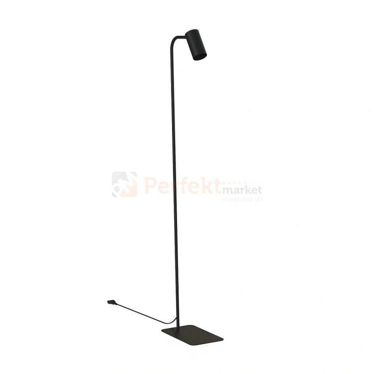 lampa podłogowa stojąca czarna MONO 7707 regulowana perfektmarket.webp