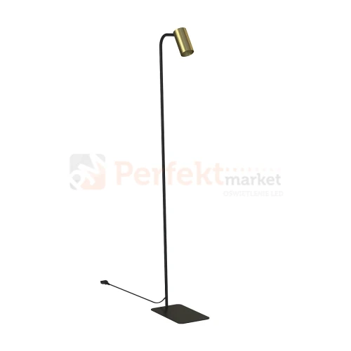lampa podłogowa stojąca mosiądz MONO 7711 regulowana perfektmarket.webp