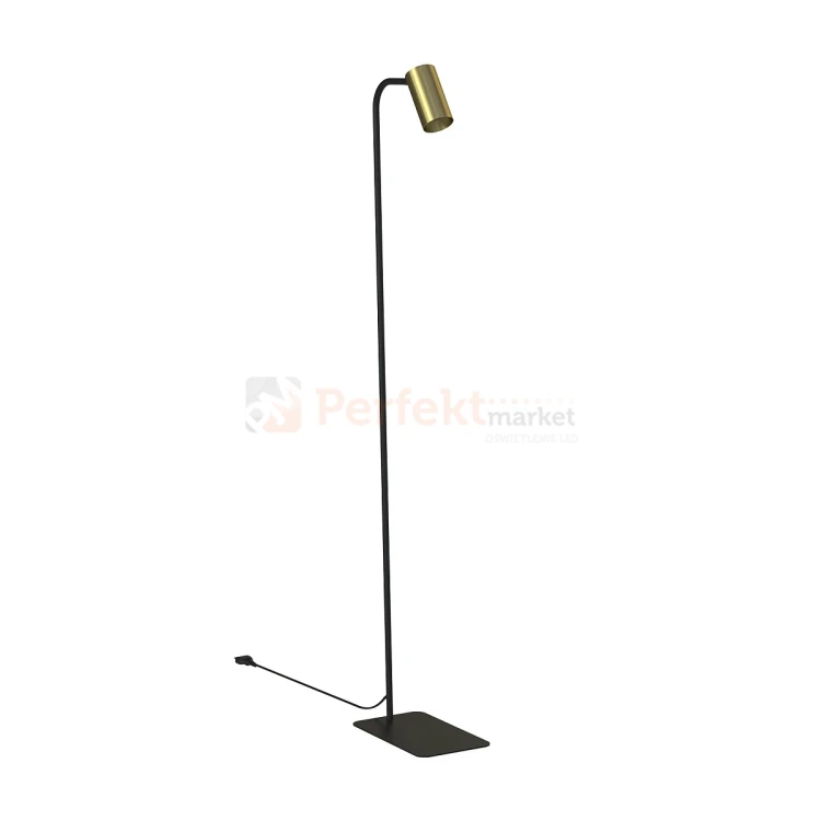 lampa podłogowa stojąca mosiądz MONO 7711 regulowana perfektmarket.webp