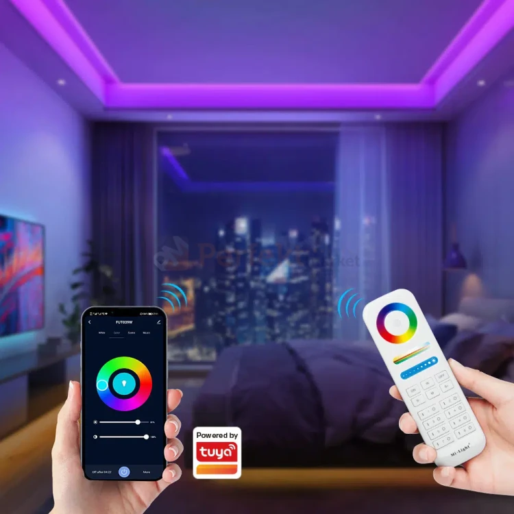 kontroler WIFi + RF 3w1 RGB, RGBW, RGBCCT miBoxer E3-WR szybkozłącza sterowanie perfektmarket.webp