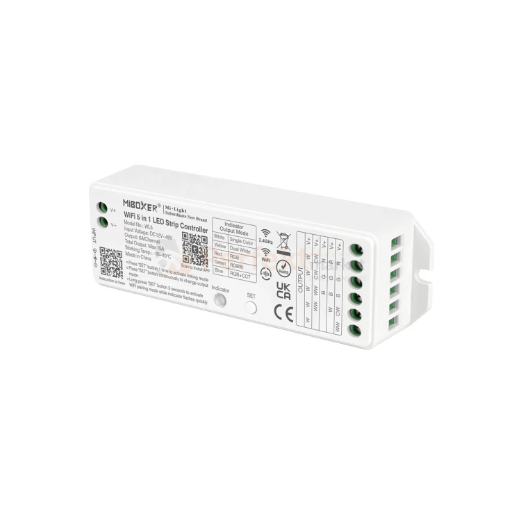 wl5 uniwersalny odbiornik do taśm LED 5w1 miboxer tuya 3 perfektmarket.webp