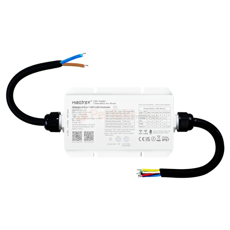 sterownik do LED 5w1 wodoodporny WL5-WP miboxer wymiary perfektmarket.webp