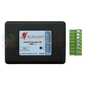 Sterownik do taśm cyfrowych LED RGBW SK6812 DALI 5-24V 9A max S552S