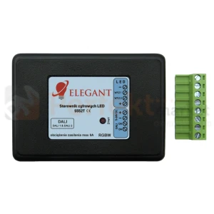 Sterownik do taśm cyfrowych LED RGBW TM1814 DALI 5-24V 9A max S552T