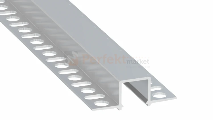 profil do taśm led do szpachlowania z perforacją, surowy GAUDI perfektmarket olsztyn hurtownia oświetlenia LED.webp