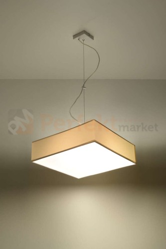 nowoczesna lampa minimal perfektmarket design wisząca sufitowa kwadratowa LED HORUS 35 biała light.jpg