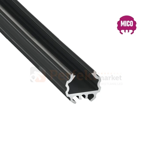 profil do taśm led okrągły oświetleniowy MICO czarny perfektmarket olsztyn.webp