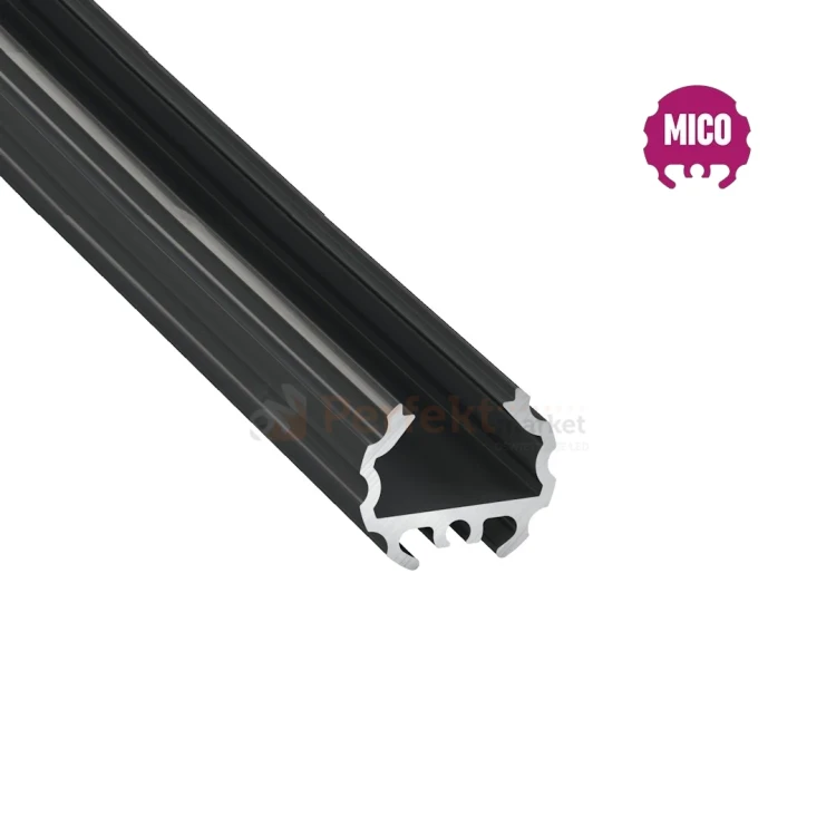 profil do taśm led okrągły oświetleniowy MICO czarny perfektmarket olsztyn.webp