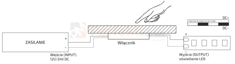 wyłącznik podblatowy okrągły czarny ID-0059 12-24V działa przez płytę schemat www perfektmarket.webp