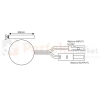 wyłącznik podblatowy okrągły czarny ID-0059 12-24V działa przez płytę wymiary perfektmarket.webp